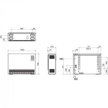 STIEBEL ELTRON ETW 300 Plus Wärmespeicher, 3.00kW/400V, alpinweiß (236615)