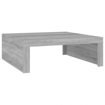 Couchtisch Grau Sonoma 100x100x35 cm Holzwerkstoff