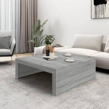 Couchtisch Grau Sonoma 100x100x35 cm Holzwerkstoff