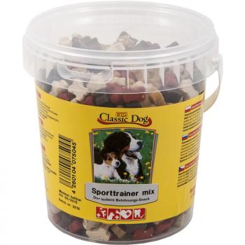 ARDEBO.de Classic Dog Snack Sporttrainer Mix 500g im Eimer