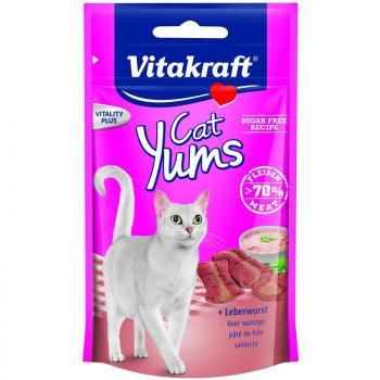 ARDEBO.de Vitakraft Cat Yums Leberwurst 40g