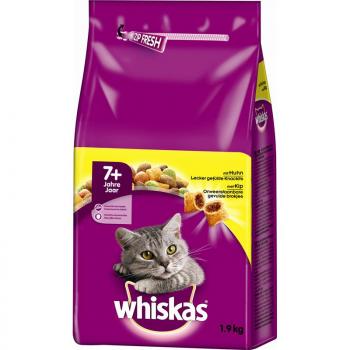 ARDEBO.de Whiskas Trocken Senior mit Huhn 1,9kg