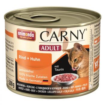 ARDEBO.de Animonda Carny Adult Rind & Huhn 200g