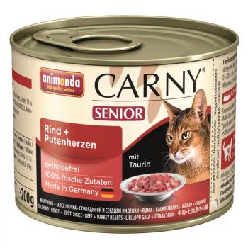 ARDEBO.de Animonda Cat Carny Senior Rind & Putenherzen 200g