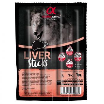 ARDEBO.de alpha spirit Dog Stick Leber 4er Pack