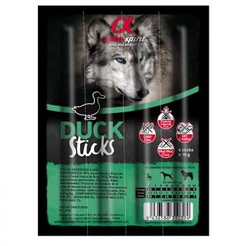 ARDEBO.de alpha spirit Dog Stick Ente 4er Pack