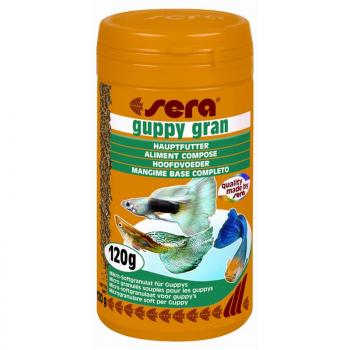 ARDEBO.de sera Guppy Gran Nature 250 ml / 120 g