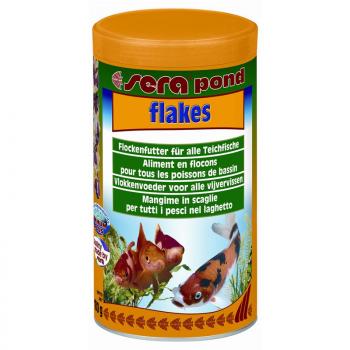 ARDEBO.de sera pond Flakes Nature 1000 ml