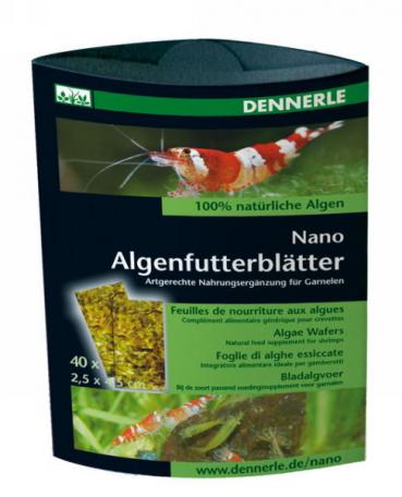 ARDEBO.de Dennerle Nano Algenfutterblätter