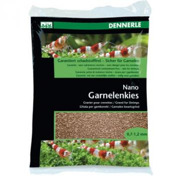 ARDEBO.de Dennerle Nano Garnelenkies Borneo braun 2kg