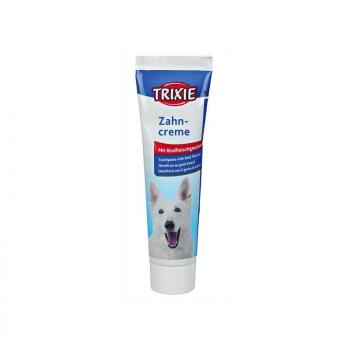 ARDEBO.de Trixie Zahncreme mit Fleischgeschmack, Hund 100 g