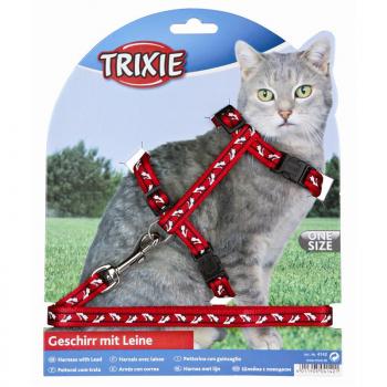 ARDEBO.de Trixie Katzengarnitur  für alle Katzen Nylon