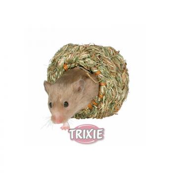 ARDEBO.de Trixie Grasnest, Hamster  10 cm