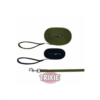 ARDEBO.de Trixie Schleppleine, Gurtband 10 m 20 mm, schwarz