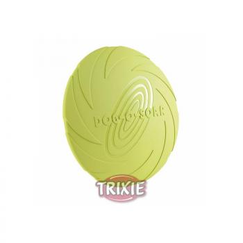 ARDEBO.de Trixie Dog Disc, schwimmt, Naturgummi  22 cm