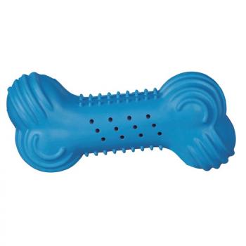 ARDEBO.de Trixie Naturgummi Kühl-Knochen blau 11 cm