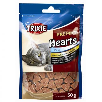 ARDEBO.de Trixie Premio Hearts, Entenbrust Seelachs 50 g