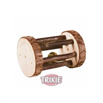 ARDEBO.de Trixie Natural Living Spielrolle mit Schelle  5 × 7 cm