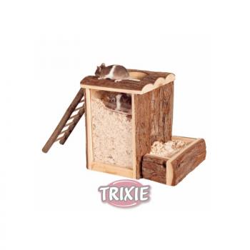 ARDEBO.de Trixie Natural Living Spiel-  und Buddelturm