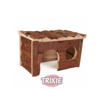 ARDEBO.de Trixie Natural Living Blockhaus Jerrik 28 × 16 × 18 cm