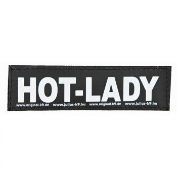 ARDEBO.de 2 Julius-K9 Klettsticker HOT LADY