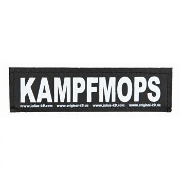 ARDEBO.de 2 Julius-K9 Klettsticker KAMPFMOPS