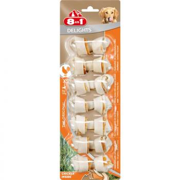 ARDEBO.de 8in1 Delights Kauknochen Chicken XS