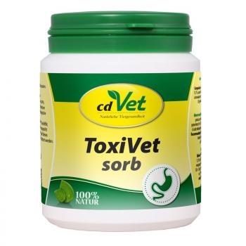 ARDEBO.de cdVet ToxiVet sorb 150g für Hunde & Katzen