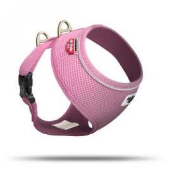 ARDEBO.de Curli Basic Geschirr Air-Mesh Pink XS 