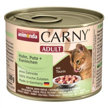 ARDEBO.de Animonda Carny Adult Huhn & Pute & Kaninchen 200g