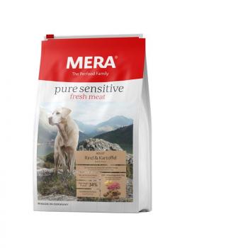 ARDEBO.de Mera Dog Pure Sensitive Fresh Meat Rind & Kartoffel 1kg