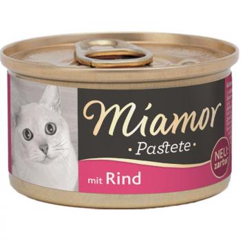 ARDEBO.de Miamor Dose Pastete Rind 85 g