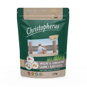 ARDEBO.de Christopherus Getreidefrei Welpe & Junghund mit Lamm & Kartoffel 1,5kg