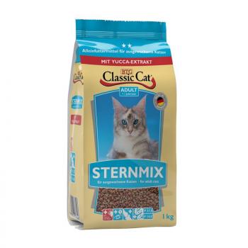 ARDEBO.de Classic Cat Trockenahrung Sternmix mit Yucca-Extrakt 1kg