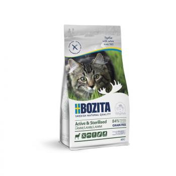 ARDEBO.de Bozita Active & Sterilised Grain free mit Lamm 400 g