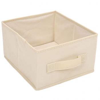 Lagerschrank mit 6 Schubladen 55×29×55 cm Creme Stahl