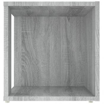 Beistelltisch Grau Sonoma 33x33x34,5 cm Holzwerkstoff