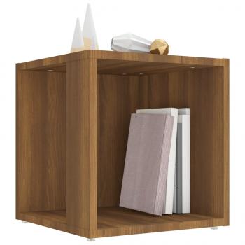 Beistelltisch Braun Eichen-Optik 33x33x34,5 cm Holzwerkstoff