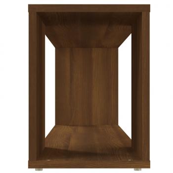 TV-Schrank Braun Eichen-Optik 100x24x32 cm Holzwerkstoff