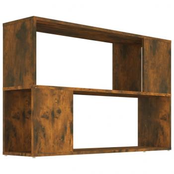 Bücherregal Räuchereiche 100x24x63 cm Holzwerkstoff