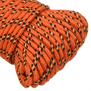 Bootsseil Orange 5 mm 50 m Polypropylen