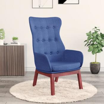 ARDEBO.de - Relaxsessel Blau Stoff