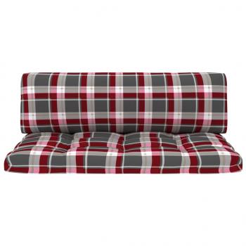 Outdoor-Mittelsofa Paletten Kiefernholz Imprägniert Weiß