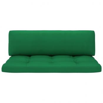 Outdoor-Mittelsofa Paletten Kiefernholz Imprägniert Weiß