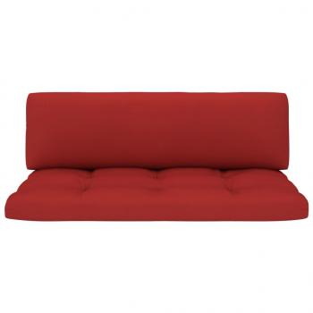 Outdoor-Mittelsofa Paletten Imprägniertes Kiefernholz Grau