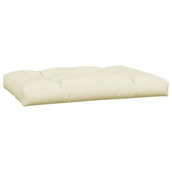 Palettenkissen 5-tlg. Creme Stoff