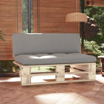 ARDEBO.de - Outdoor-Mittelsofa Paletten Imprägniertes Kiefernholz