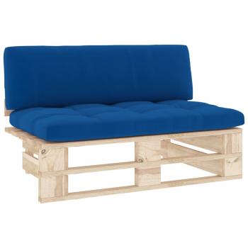 Outdoor-Mittelsofa Paletten Imprägniertes Kiefernholz