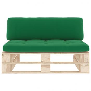 Outdoor-Mittelsofa Paletten Imprägniertes Kiefernholz