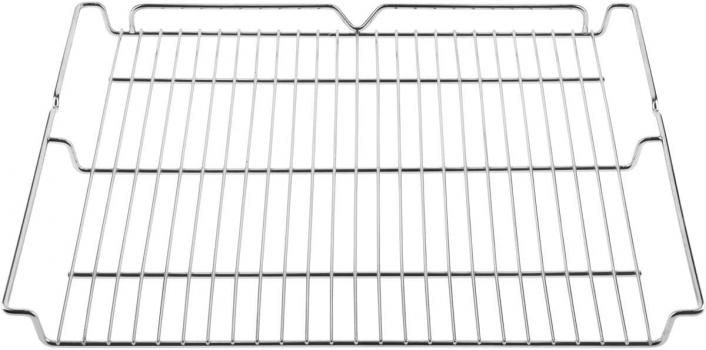 Amica EHCX 933 000 S EEK:A Einbauherd-Set mit Glaskeramik-Kochfeld, 77l XXL, Edelstahlrahmen, 9 Backofenfunktionen, Zweikreis-/Bräterzone, schwarz-Glas (58562)